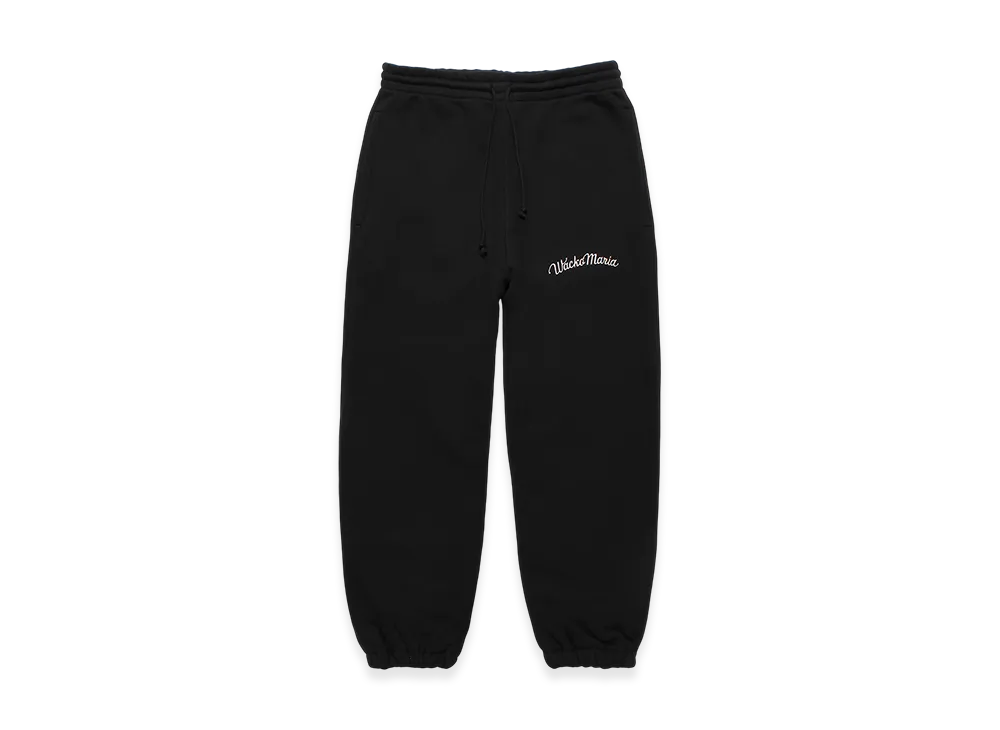 WACKO MARIA Middle Weight Sweat Pants "Black"
