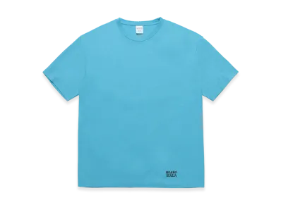 WACKO MARIA Washed Heavy Weight T-Shirt "Blue"