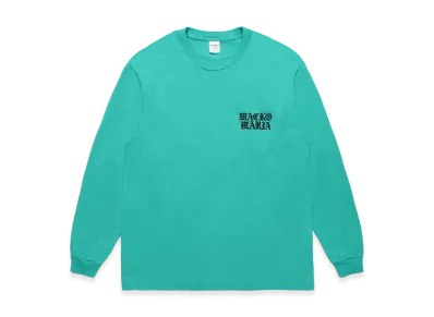 WACKO MARIA Washed Heavy Weight Long Sleeve T-Shirt "Mint"