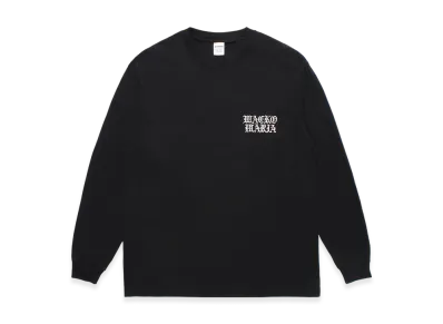 WACKO MARIA Washed Heavy Weight Long Sleeve T-Shirt "Black"