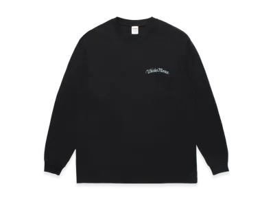 WACKO MARIA Washed Heavy Weight Long Sleeve T-Shirt "Black"