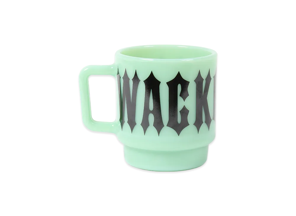 WACKO MARIA Milk Glass Mug "Green"