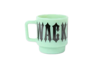 WACKO MARIA Milk Glass Mug "Green"