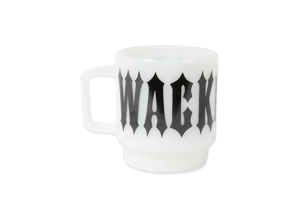 WACKO MARIA Milk Glass Mug "White"