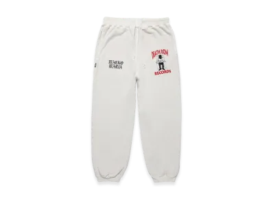 WACKO MARIA Death Row Records / Garment Dyed Sweat Pants "Ivory"