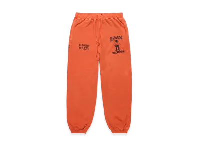 WACKO MARIA Death Row Records / Garment Dyed Sweat Pants "Orange"