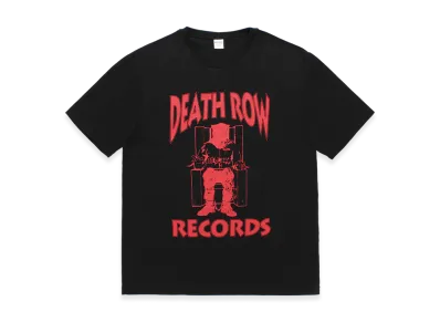 WACKO MARIA Death Row Records / Washed Heavy Weight T-Shirt "Black"