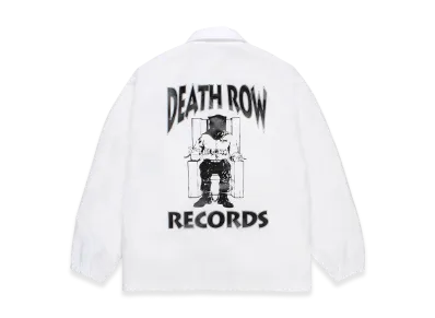 WACKO MARIA Death Row Records / Coach Jacket "White"