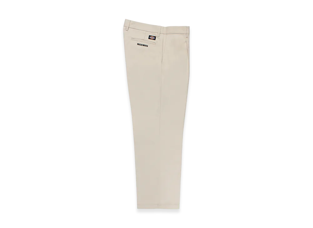 WACKO MARIA x Dickies / Pleated Trousers "Off White"