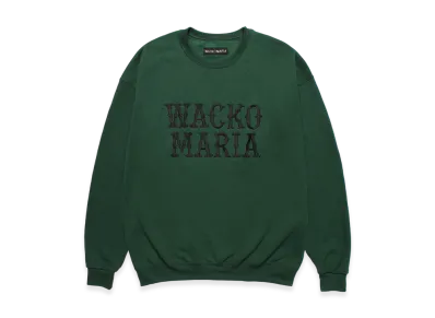 WACKO MARIA Sweat Shirt "Green"