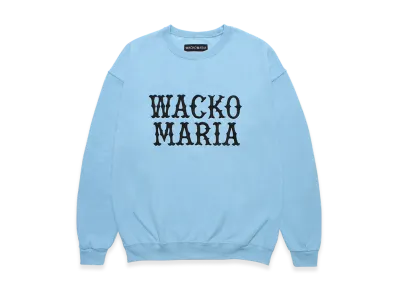 WACKO MARIA Sweat Shirt "Light Blue"