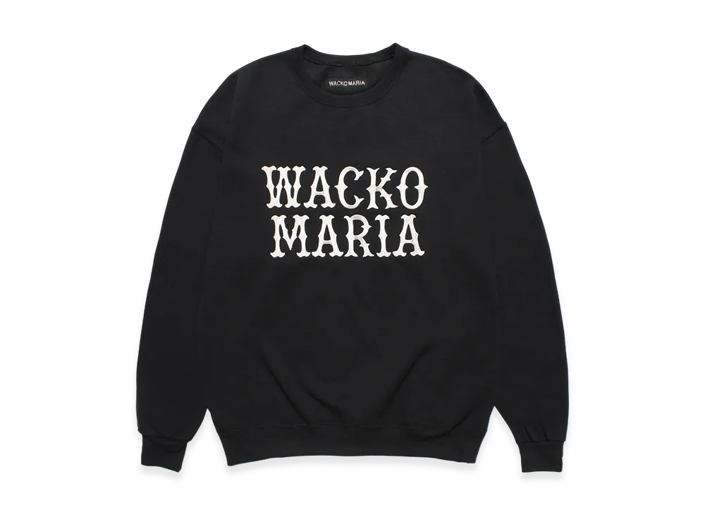 WACKO MARIA Sweat Shirt "Black"