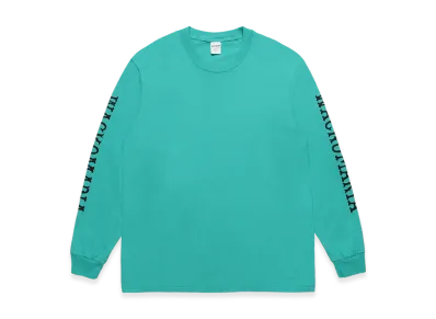 WACKO MARIA Washed Heavy Weight Long Sleeve T-Shirt "Mint"