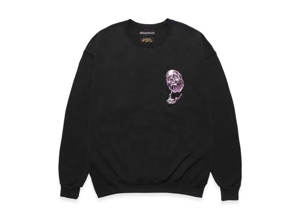 WACKO MARIA x 56 Tattoo Studio/Sweat Shirt "Black"