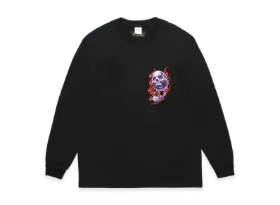 WACKO MARIA x 56 Tattoo Studio/Washed Heavy Weight Long Sleeve T-Shirt "Black"