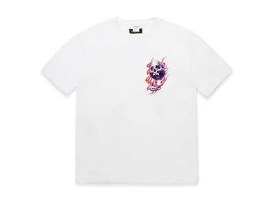 WACKO MARIA x 56 Tattoo Studio/Washed Heavy Weight T-Shirt "White"