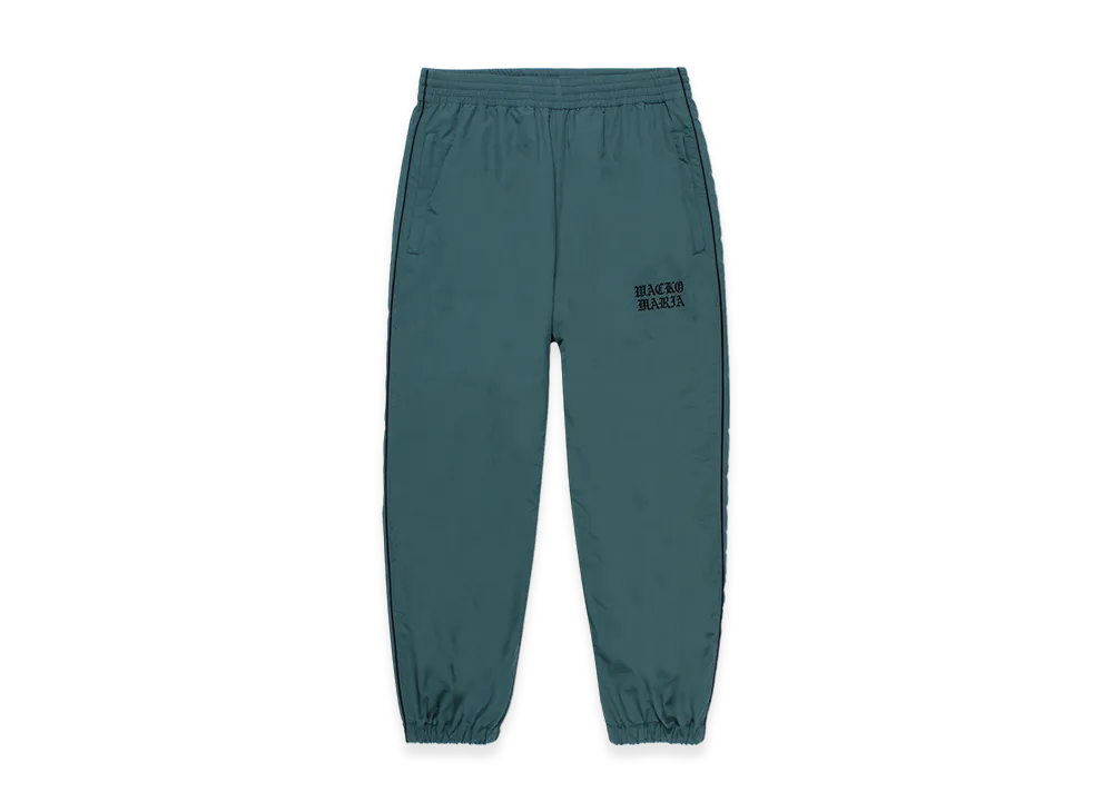 WACKO MARIA Nylon Track Pants "Green"
