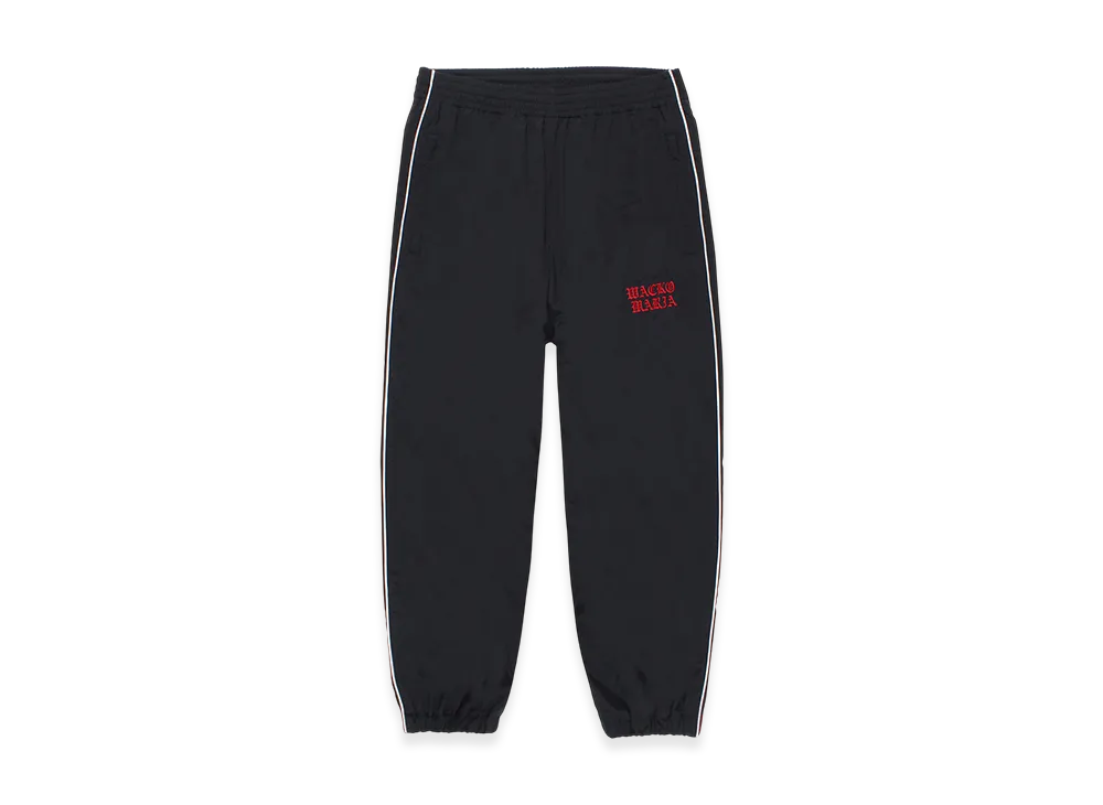 WACKO MARIA Nylon Track Pants "Black"