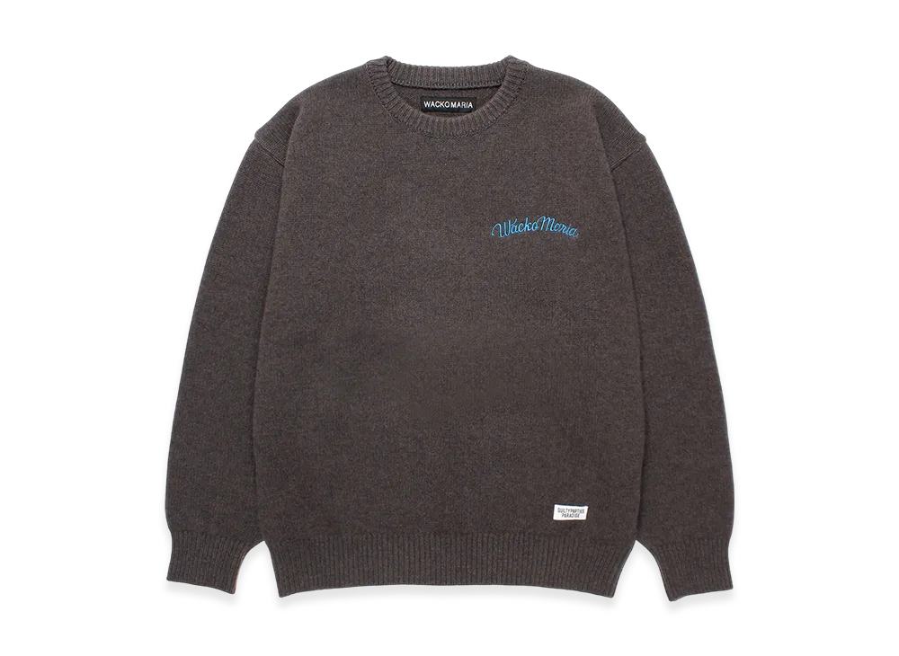 WACKO MARIA Classic Knit Sweater "Gray"