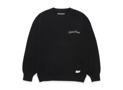 WACKO MARIA Classic Knit Sweater "Black"