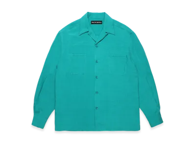 WACKO MARIA 50'S Open Collar Shirt "Green"