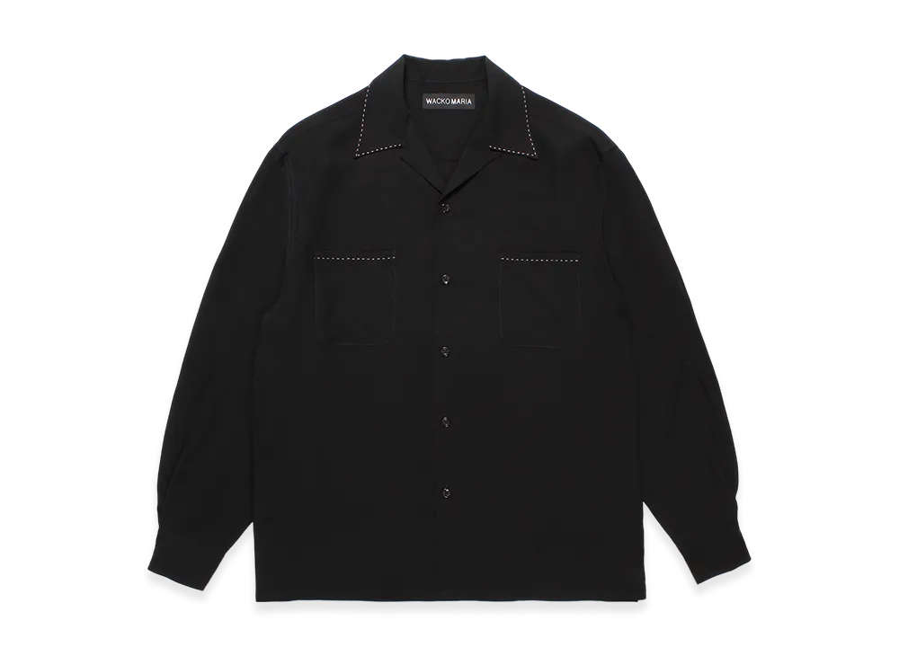 WACKO MARIA 50'S Open Collar Shirt 