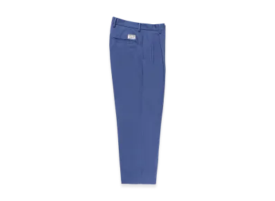 WACKO MARIA Double Pleated Chino Trousers "Blue"