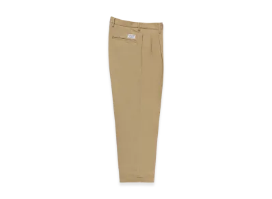 WACKO MARIA Double Pleated Chino Trousers "Beige"