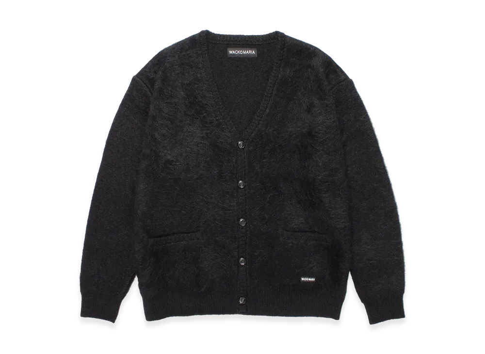 wacko maria heavy mohair cardigan ワコマリア WACKO MARIA ワコマリア HEAVY MOHAIR KNIT CARDIGAN - CONUR