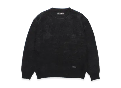 WACKO MARIA Heavy Mohair Knit Sweater "Black"