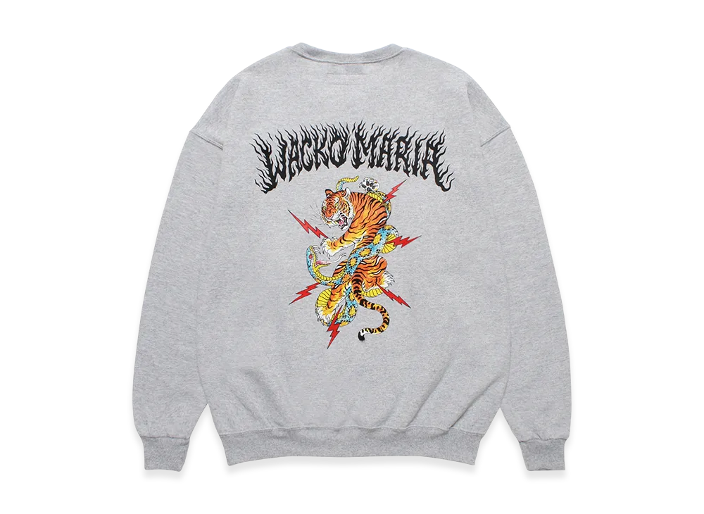 WACKO MARIA x Tim Lehi / Sweat Shirt "Gray"