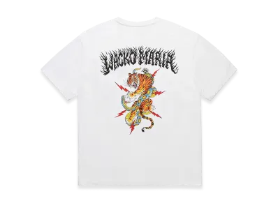 WACKO MARIA x Tim Lehi / Washed WACKO MARIA Heavy Weight T-Shirt "White"