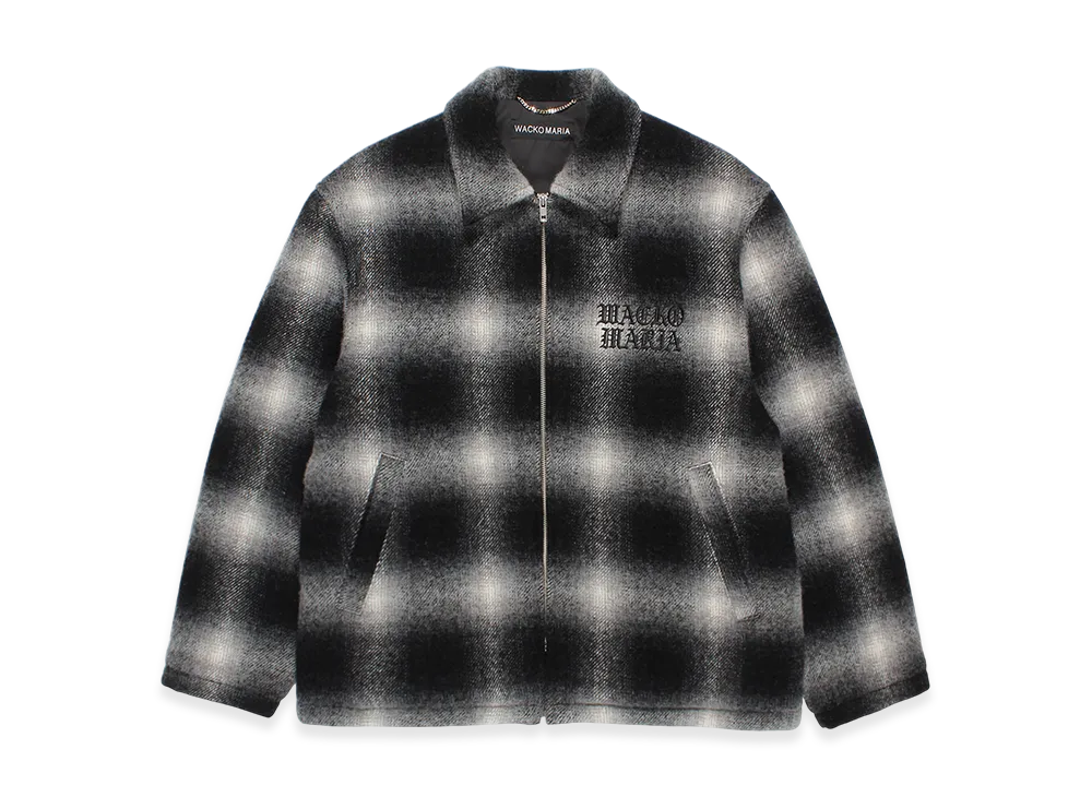 WACKO MARIA Wool Ombre Check 50'S Jacket 