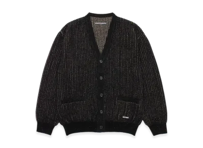 WACKO MARIA Glitter Knit Cardigan "Gold"