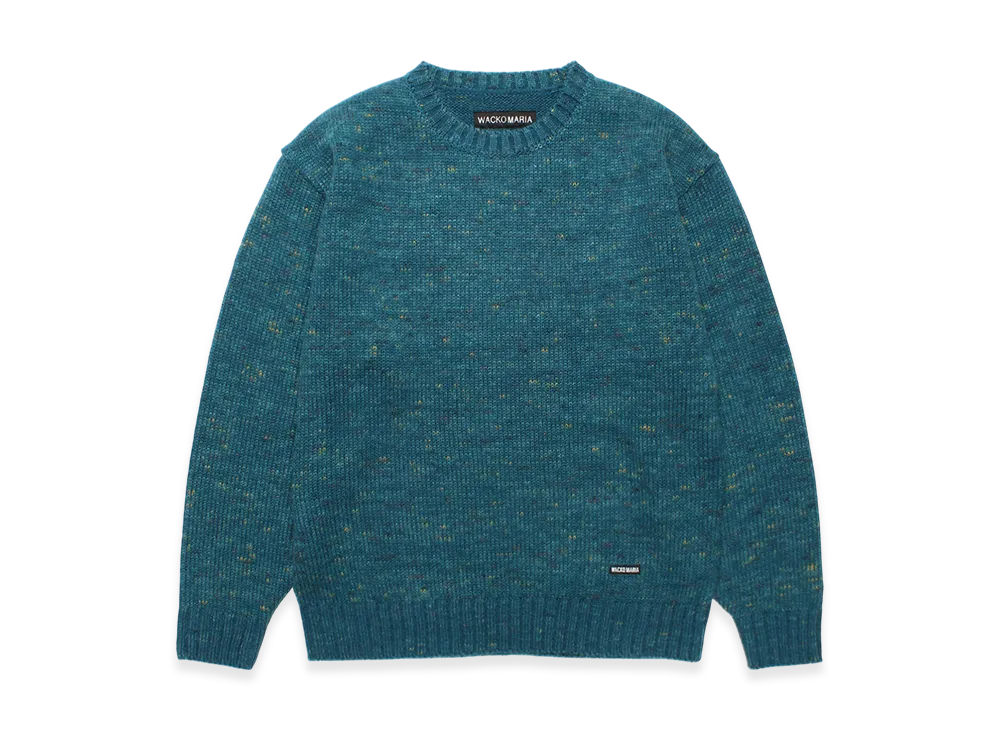 WACKO MARIA Mix Mohair Knit Sweater "Green"