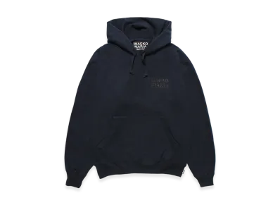 WACKO MARIA Heavy Weight Hooded Sweat Shirt "Navy"