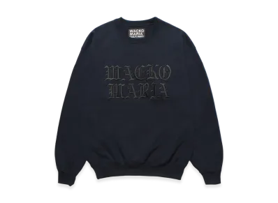 WACKO MARIA Heavy Weight Sweat Shirt "Navy"