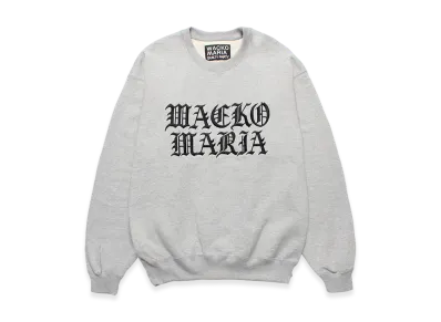 WACKO MARIA Heavy Weight Sweat Shirt "Gray"