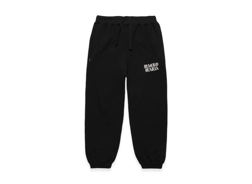 WACKO MARIA Heavy Weight Sweat Pants "Black"