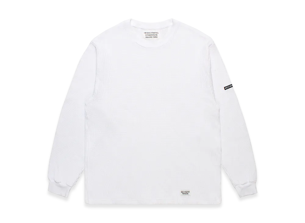 WACKO MARIA Thermal Shirt "White"