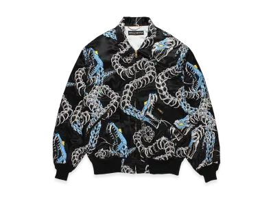 WACKO MARIA All Over Embroidered Vietnam Jacket "Black"
