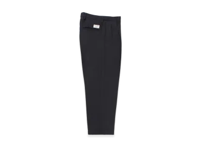 WACKO MARIA Double Pleated Wool Trousers "Navy"