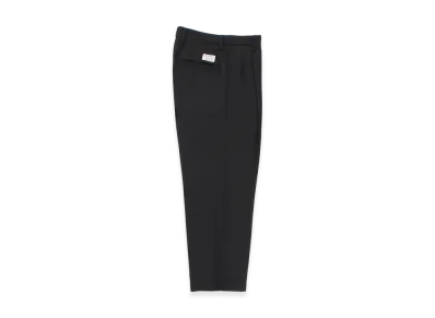 WACKO MARIA Double Pleated Wool Trousers "Black"