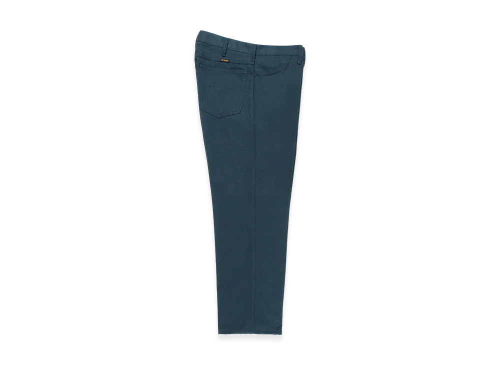 WACKO MARIA x Wrangler Wrancher Dress Jeans "Dark Turqoise"