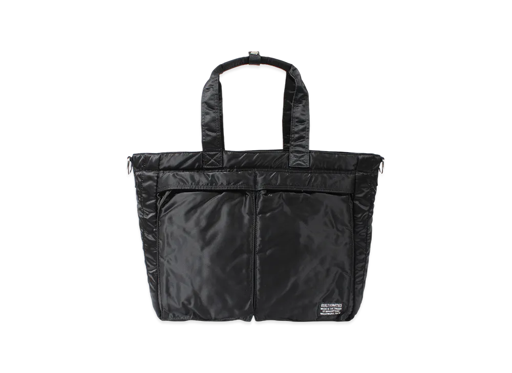 WACKO MARIA x Speak Easy Nylon 12 Inch Record Bag "Black"