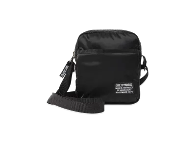 WACKO MARIA x Speak Easy Nylon Shoulder Mini Bag "Black"