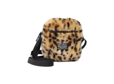 WACKO MARIA x Speak Easy Leopard Faux Fur Shoulder Mini Bag "Beige"