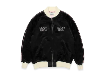 WACKO MARIA x Wolf's Head Souvenir Jacket "Black"