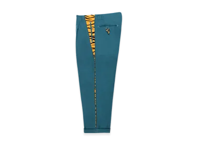 WACKO MARIA x Wolf's Head x Dormeuil Rockabilly Pants "Turquoise"