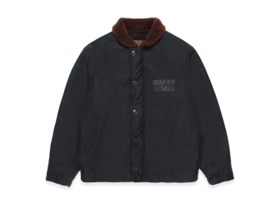 WACKO MARIA x Death Row Records Boa N-1 Deck Jacket "Navy"